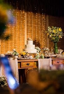 decoração de festa de casamento